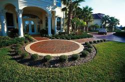 concrete entryway